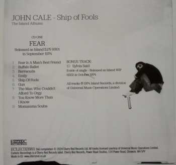 3CD/Doos John Cale: Ship Of Fools (The Island Albums)