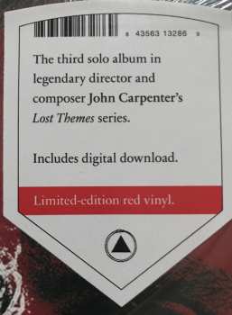 LP John Carpenter: Lost Themes III: Alive After Death LTD