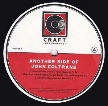 2LP John Coltrane: Another Side Of John Coltrane