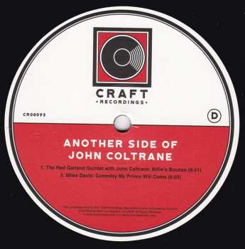 2LP John Coltrane: Another Side Of John Coltrane