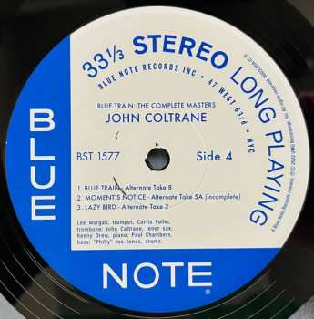 2LP John Coltrane: Blue Train: The Complete Masters