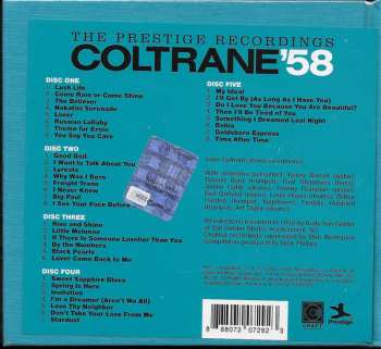 5CD/Doos John Coltrane: Coltrane '58: The Prestige Recordings