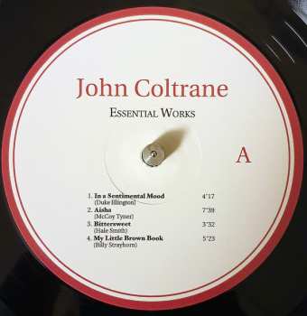 2LP John Coltrane: Essential Works: 1952 - 1962 LTD