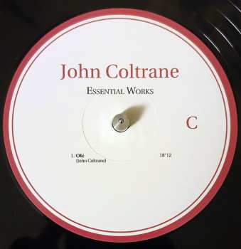 2LP John Coltrane: Essential Works: 1952 - 1962 LTD