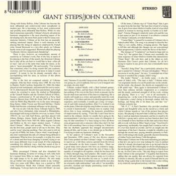 CD John Coltrane: Giant Steps