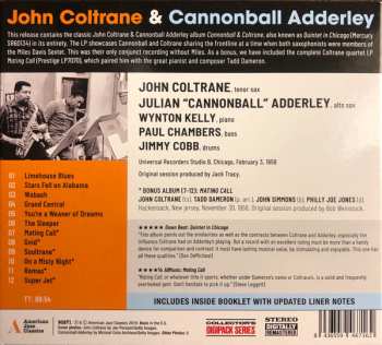 CD John Coltrane: John Coltrane & Cannonball Adderley