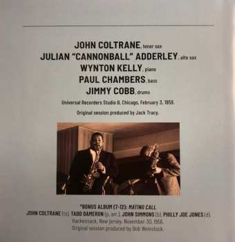 CD John Coltrane: John Coltrane & Cannonball Adderley