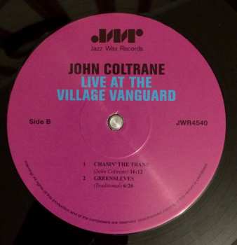 LP John Coltrane: "Live" At The Village Vanguard LTD