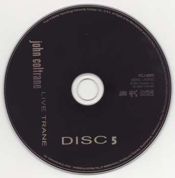 7CD/Doos John Coltrane: Live Trane - The European Tours