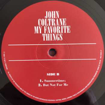 LP John Coltrane: My Favorite Things