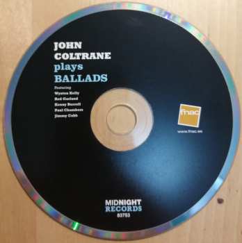 CD John Coltrane: Plays Ballads DIGI