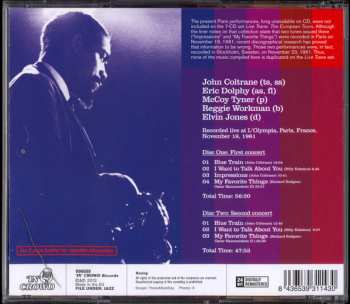 2CD Eric Dolphy: The Complete November 18, 1961 Paris Concerts