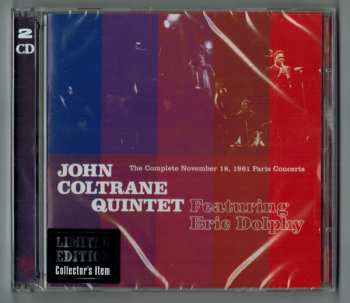 2CD Eric Dolphy: The Complete November 18, 1961 Paris Concerts