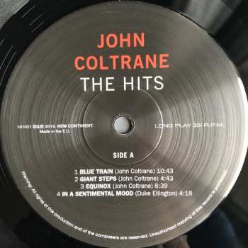 LP John Coltrane: The Hits