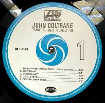 LP John Coltrane: Trane: The Atlantic Collection