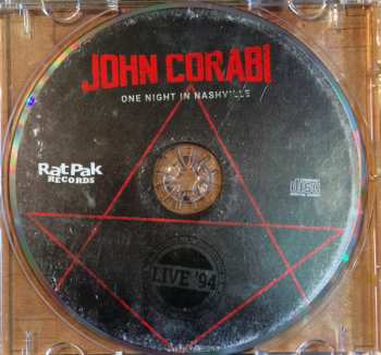 CD John Corabi: One Night In Nashville (Live '94)