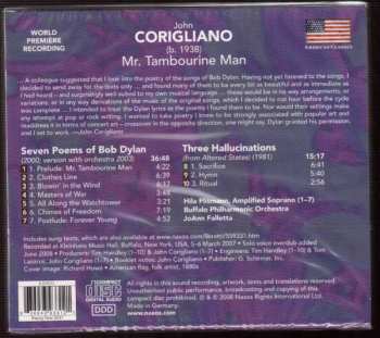 CD JoAnn Falletta: Mr. Tambourine Man: Seven Poems Of Bob Dylan / Three Hallucinations