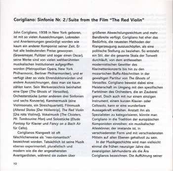 SACD John Corigliano: Symphony No. 2; Suite From "The Red Violin"