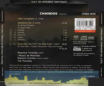 SACD John Corigliano: Symphony No. 2; Suite From "The Red Violin"