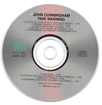 CD Johnny Cunningham: Fair Warning