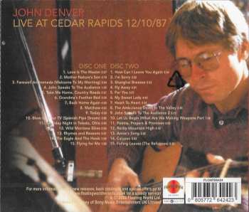 2CD John Denver: Live At Cedar Rapids 12/10/87