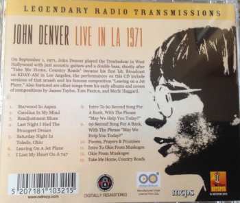 CD John Denver: Live In LA 1971