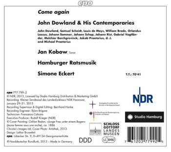 CD John Dowland: Come Again