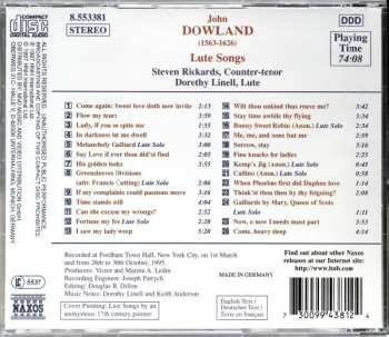 CD John Dowland: Flow My Tears And Other Lute Songs