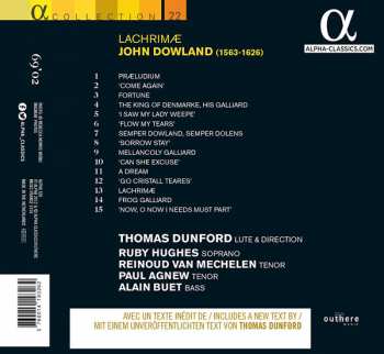 CD Paul Agnew: Lachrimae