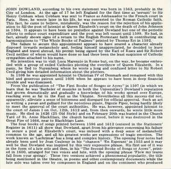 CD John Dowland: Lachrimæ, Or Seven Teares