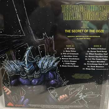 LP John Du Prez: Teenage Mutant Ninja Turtles II: The Secret Of The Ooze (Original Motion Picture Soundtrack) DLX | CLR