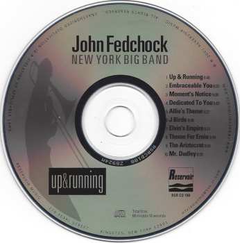 CD John Fedchock New York Big Band: Up & Running