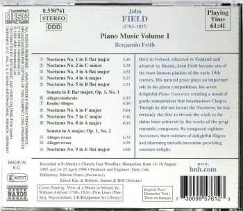 CD John Field: Piano Music Volume 1 Nocturnes And Sonatas