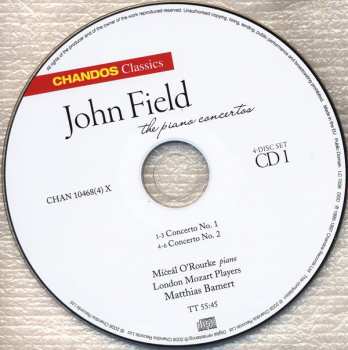 4CD/Doos John Field: The Piano Concertos