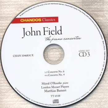 4CD/Doos John Field: The Piano Concertos