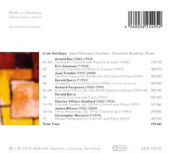 CD Elisaveta Blumina: Irish Holidays