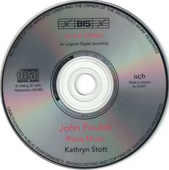 CD Kathryn Stott: Piano Music