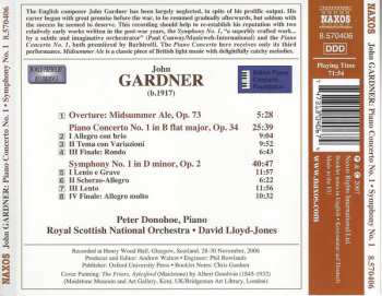 CD Peter Donohoe: Piano Concerto No. 1 • Symphony No. 1 • Midsummer Ale