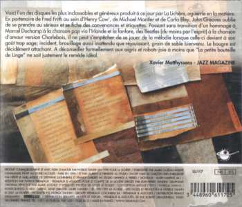 CD John Greaves: La Petite Bouteille De Linge