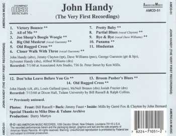 CD Cap'N John Handy: The Very First Recordings