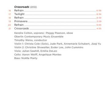 CD John Harbison: Late Air