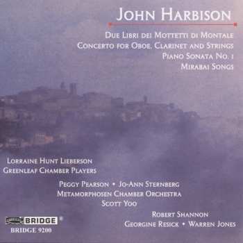 Album Scott Yoo: The Music Of John Harbison, Volume 1