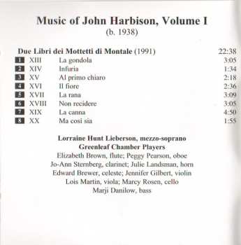 CD Scott Yoo: The Music Of John Harbison, Volume 1