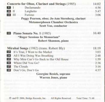 CD Scott Yoo: The Music Of John Harbison, Volume 1