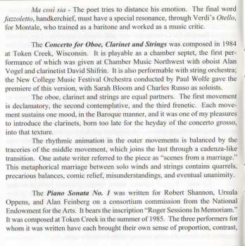 CD Scott Yoo: The Music Of John Harbison, Volume 1