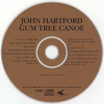 CD John Hartford: Gum Tree Canoe