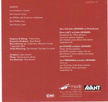 CD John Heward Quintet: John Heward Quintet