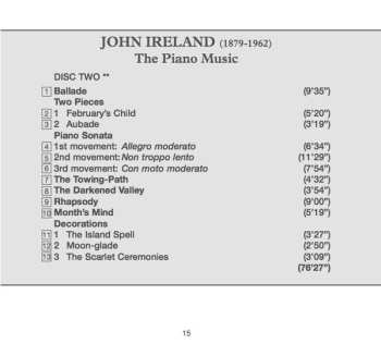 3CD John Ireland: The Piano Music
