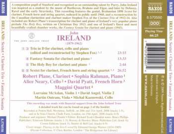CD Robert Plane: Sextet • Clarinet Trio • Fantasy Sonata • The Holy Boy