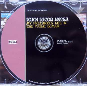CD John Jacob Niles: My Precarious Life In The Public Domain